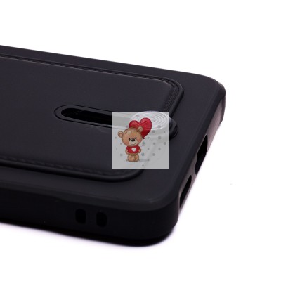Чехол-накладка для Xiaomi Redmi Note 11 Pro 4G Global (черный) - SC304 с картхолдером