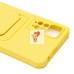Чехол-накладка для Xiaomi Redmi Note 11 Pro 5G Global (желтый) - SC304 с картхолдером