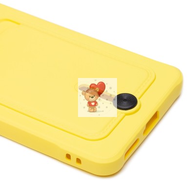 Чехол-накладка для Xiaomi Redmi Note 11 Pro 5G Global (желтый) - SC304 с картхолдером