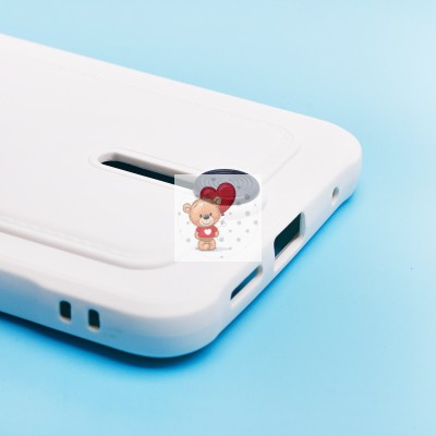 Чехол-накладка для Xiaomi Redmi Note 12 4G (белый) - SC304 с картхолдером