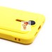 Чехол-накладка для Xiaomi Redmi Note 12 4G (желтый) - SC304 с картхолдером