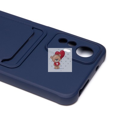 Чехол-накладка для Xiaomi Redmi Note 12S (темно-синий) - SC304 с картхолдером Чехол-накладка для Xiaomi Redmi Note 12S (темно-синий) - SC304 с картхолдером