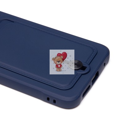 Чехол-накладка для Xiaomi Redmi Note 12S (темно-синий) - SC304 с картхолдером Чехол-накладка для Xiaomi Redmi Note 12S (темно-синий) - SC304 с картхолдером