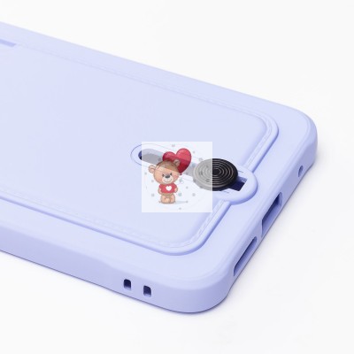 Чехол-накладка для Xiaomi Redmi Note 12S (темно-фиолетовый) - SC304 с картхолдером