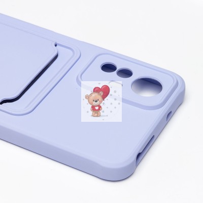 Чехол-накладка для Xiaomi Redmi Note 12S (светло-фиолетовый) - SC304 с картхолдером Чехол-накладка для Xiaomi Redmi Note 12S (светло-фиолетовый) - SC304 с картхолдером