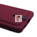 Чехол-накладка для Xiaomi Redmi Note 13 5G Global (бордовый) - SC304 с картхолдером