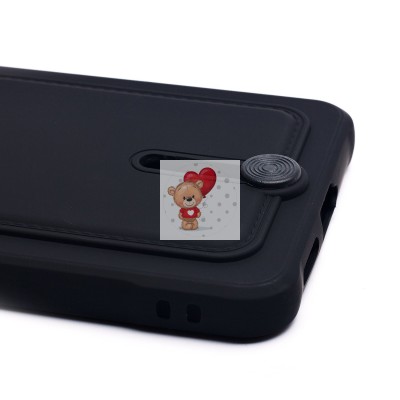 Чехол-накладка для Xiaomi Redmi Note 13 Pro 5G (черный) - SC304 с картхолдером Чехол-накладка для Xiaomi Redmi Note 13 Pro 5G (черный) - SC304 с картхолдером