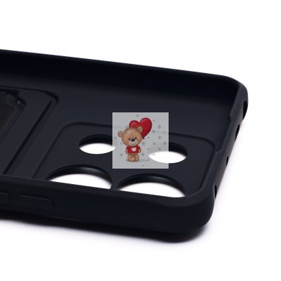 Чехол-накладка для Xiaomi Redmi Note 13 Pro 5G (черный) - SC304 с картхолдером Чехол-накладка для Xiaomi Redmi Note 13 Pro 5G (черный) - SC304 с картхолдером