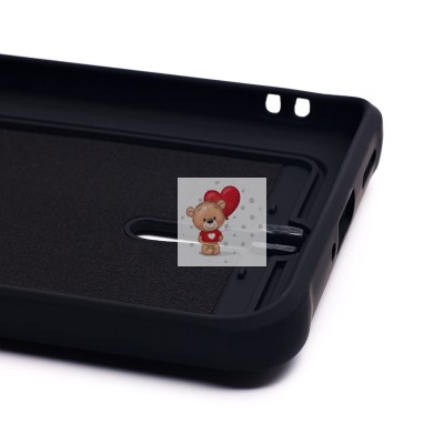 Чехол-накладка для Xiaomi Redmi Note 13 Pro+ (черный) - SC304 с картхолдером