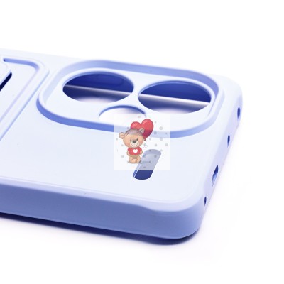 Чехол-накладка для Xiaomi Redmi Note 13 Pro+ (светло-фиолетовый) - SC304 с картхолдером Чехол-накладка для Xiaomi Redmi Note 13 Pro+ (светло-фиолетовый) - SC304 с картхолдером