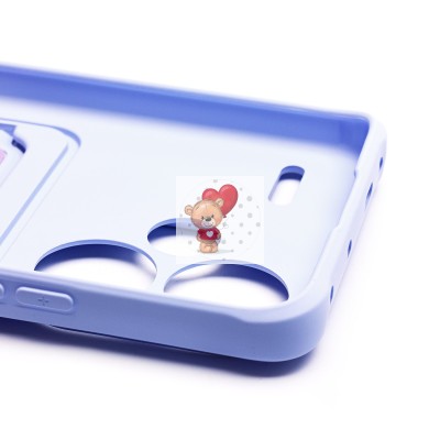 Чехол-накладка для Xiaomi Redmi Note 13 Pro+ (светло-фиолетовый) - SC304 с картхолдером Чехол-накладка для Xiaomi Redmi Note 13 Pro+ (светло-фиолетовый) - SC304 с картхолдером