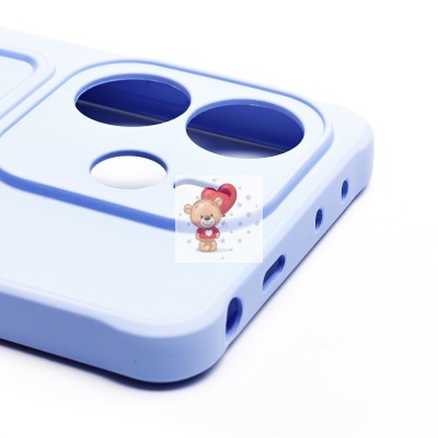 Чехол-накладка для Xiaomi Redmi Note 14 4G (светло-фиолетовый) - SC304 с картхолдером