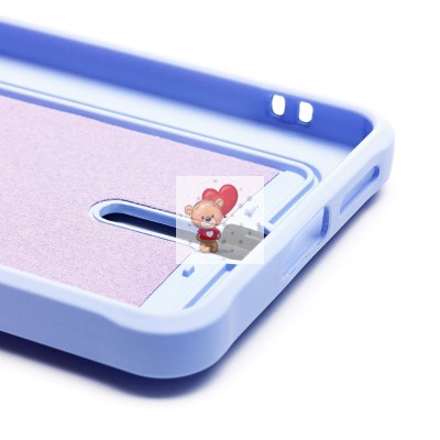 Чехол-накладка для Xiaomi Redmi Note 14 4G (светло-фиолетовый) - SC304 с картхолдером