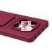Чехол-накладка для Xiaomi Redmi Note 14 Pro 4G (бордовый) - SC304 с картхолдером