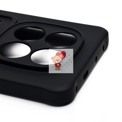 Чехол-накладка для Xiaomi Redmi Note 14 Pro 5G Global (черный) - SC304 с картхолдером