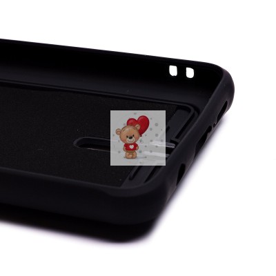 Чехол-накладка для Xiaomi Redmi Note 8 Pro (черный) - SC304 с картхолдером Чехол-накладка для Xiaomi Redmi Note 8 Pro (черный) - SC304 с картхолдером