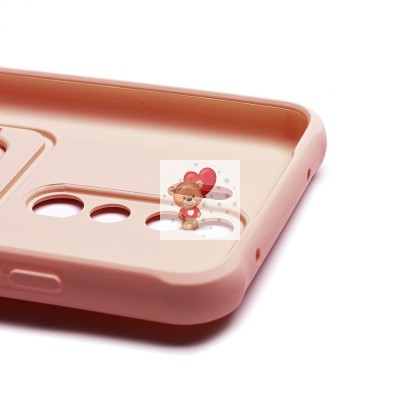 Чехол-накладка для Xiaomi Redmi Note 8 Pro (светло-розовый) - SC304 с картхолдером Чехол-накладка для Xiaomi Redmi Note 8 Pro (светло-розовый) - SC304 с картхолдером