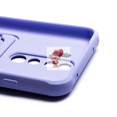 Чехол-накладка для Xiaomi Redmi Note 8 Pro (светло-фиолетовый) - SC304 с картхолдером