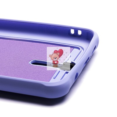 Чехол-накладка для Xiaomi Redmi Note 8 Pro (светло-фиолетовый) - SC304 с картхолдером