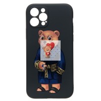 Чехол-накладка для Apple iPhone 12 Pro - (003) (черный) - SC307 Чехол-накладка для Apple iPhone 12 Pro - (003) (черный) - SC307