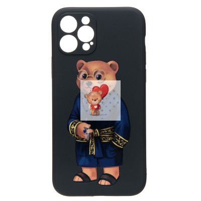 Чехол-накладка для Apple iPhone 12 Pro - (003) (черный) - SC307 Чехол-накладка для Apple iPhone 12 Pro - (003) (черный) - SC307