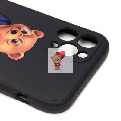 Чехол-накладка для Apple iPhone 12 Pro - (003) (черный) - SC307