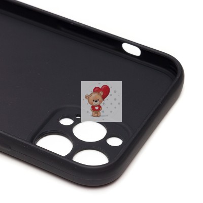 Чехол-накладка для Apple iPhone 12 Pro - (003) (черный) - SC307