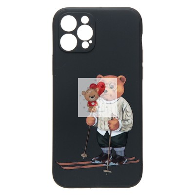 Чехол-накладка для Apple iPhone 12 Pro - (005) (черный) - SC307 Чехол-накладка для Apple iPhone 12 Pro - (005) (черный) - SC307