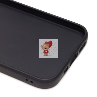 Чехол-накладка для Apple iPhone 12 - (003) (черный) - SC307