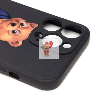 Чехол-накладка для Apple iPhone 13 Pro - (003) (черный) - SC307