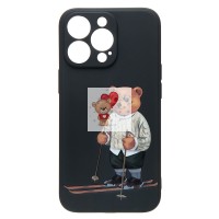 Чехол-накладка для Apple iPhone 13 Pro - (005) (черный) - SC307