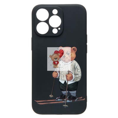 Чехол-накладка для Apple iPhone 13 Pro - (005) (черный) - SC307 Чехол-накладка для Apple iPhone 13 Pro - (005) (черный) - SC307