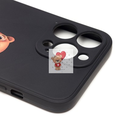 Чехол-накладка для Apple iPhone 13 Pro - (005) (черный) - SC307