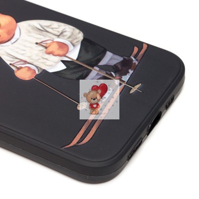 Чехол-накладка для Apple iPhone 13 Pro - (005) (черный) - SC307