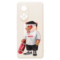 Чехол-накладка для Huawei Honor 50 - (004) (серый) - SC307