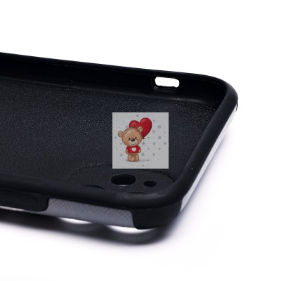 Чехол-накладка для Apple iPhone 11 - (001) (черный) - SC310