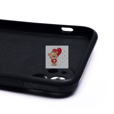 Чехол-накладка для Apple iPhone 11 - (002) (черный) - SC310 Чехол-накладка для Apple iPhone 11 - (002) (черный) - SC310