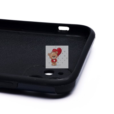 Чехол-накладка для Apple iPhone 11 - (003) (черный) - SC310