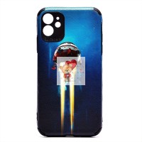 Чехол-накладка для Apple iPhone 11 - (004) (черный) - SC310