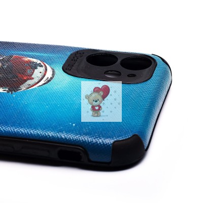 Чехол-накладка для Apple iPhone 11 - (004) (черный) - SC310