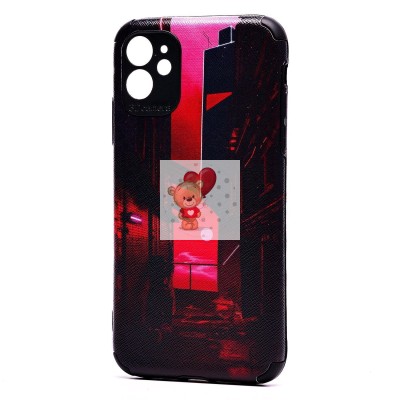 Чехол-накладка для Apple iPhone 11 - (005) (черный) - SC310