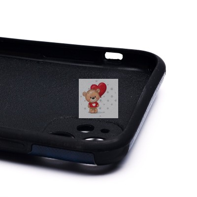 Чехол-накладка для Apple iPhone 11 -7 (черный) - SC310