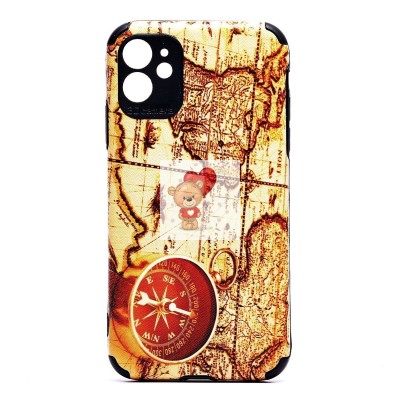 Чехол-накладка для Apple iPhone 11 - (010) (черный) - SC310