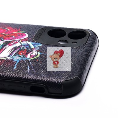 Чехол-накладка для Apple iPhone 11 - (12) (черный) - SC310