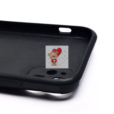 Чехол-накладка для Apple iPhone 11 - (12) (черный) - SC310