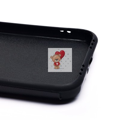 Чехол-накладка для Apple iPhone 11 - (12) (черный) - SC310