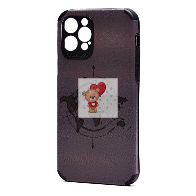 Чехол-накладка для Apple iPhone 12 Pro - (009) (черный) - SC310 Чехол-накладка для Apple iPhone 12 Pro - (009) (черный) - SC310