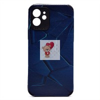 Чехол-накладка для Apple iPhone 12 - (003) (черный) - SC310 Чехол-накладка для Apple iPhone 12 - (003) (черный) - SC310