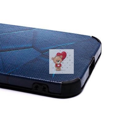 Чехол-накладка для Apple iPhone 12 - (003) (черный) - SC310