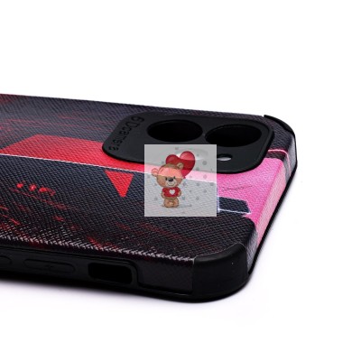 Чехол-накладка для Apple iPhone 12 - (005) (черный) - SC310